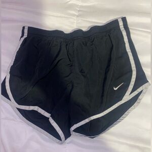 Women’s black Nike tempo running shorts